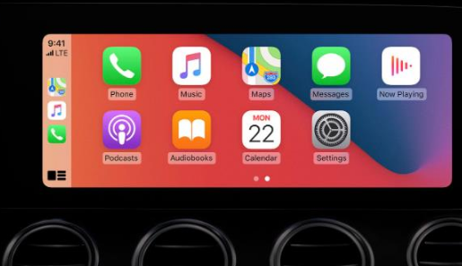 河口apple维修网点分享如何将iPhone连接到CarPlay 